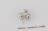 18kmounting009 wholesale 18K white gold diamond pendant mounting