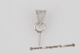 18kmounting014 18K white gold& diamond pendant mounting on sale