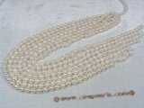 6.5-7a1 16-inch 6.5-7mm White baroque Akoya Pearl strands