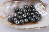 Btahiti1213A 12-13mm A Grade Circle Baroque loose Tahitian pearls in Drop Shape