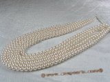 aps6-65 Round 6-6.5mm chinese saltwater pearl strands in wholesale,from AAA+ to A grades