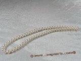 aps6.5-7a1 6.5-7mm A+ White Cultured Akoya Pearl strands 16-inch in length