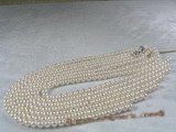 aps6.5-7aaa1 6.5-7mm AAA+ White Cultured Akoya Pearl strands 16-inch in length