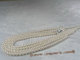 aps6.5-7aaa 6.5-7mm AAA White Cultured Akoya Pearl strands 16-inch in length