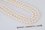 aps8-8.5 Wholesale 8-8.5mm white AA Grade Cultured akoya pearl strands in 16inch