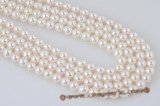 aps8.5-9 8.5-9mm lare size white Cultured akoya pearl strands in white color