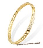 babr016 Gold Plated Handcraft Brass bangle and bracelet