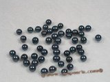 bapl5.5-6aa Black 5.5-6mm AA Grade round chinese akoya loose pearls