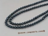 baps5-5.5aa1 16inch 5-5.5mm AA+ grade Black Akoya Pearl strands