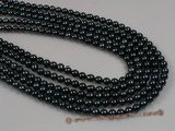 baps5.5-6aa 16inch 5.5-6mm AA Black Akoya loose pearl strands