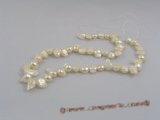 blister001 five strands 8*12mm nature white blister pearls