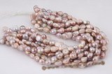 blister038 11-13mm Freshwater Baroque Pearl Strand in Purple