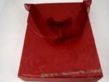 box044 wholesale 20pcs Red Cardboard Portable Jewelry Box