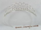 btj001 classic heart-shape rhinestones Princess Tiara