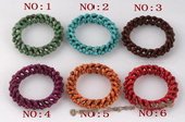 Gbr040 Dyed Turquoise Stretchable Bracelet One Size Fits For All