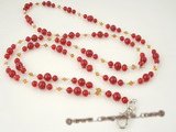 holder007 Fashion handmade red jade and crystal rope lanyards holders