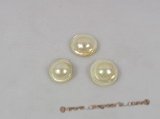 lmbp004 Wholesale 20-21mm A grade round loose mabe pearl in white