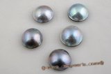 lmbp009 Nature grey AAA Grade 15-16mm loose mabe pearl use for pendant