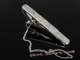 mtj010 7*56mm 925silver pattern tiepin tie bar in wholesale price