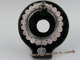 pb012 8mm round Rose Quartz Stretch HEALING POWER bracelet