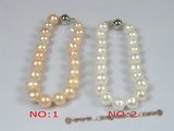 pbr039 8-9mm potato shape pearl bracelet