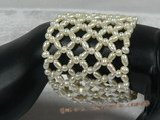 pbr110 Hand knotted stretchy pearl bracelets wholesale