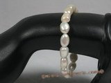pbr146 stunning 8-9mm nugget pearls stretchy bracelets