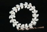 pbr360 Stretchy Freshwater Firecracker Pearl Bracelet 7.5 inch length