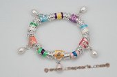 Pdbr040 Elegance Pandora Inspirations 

ready-made Bracelet with White Pearl