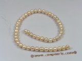 pps013 nature pink 8-9mm potato pearls strand wholesale