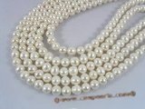 pps024 white shiny potato freshwater pearl strand in 9.5-10.5mm