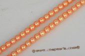 Round012 8.5-9.5mm AA+ Quality Dark Pink Freshwater Round Pearl Strand