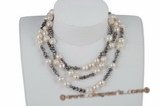 rpn282 Elegant Baroque Cultured FreshWater Pearls long costume necklace