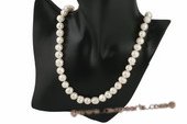 rpn303 Luxury 9.5-10.5mm whorl potato pearl matinee necklace