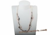 rpn304 Colorful freshwater pearl casual Opera necklace