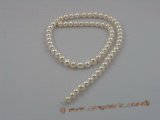 rounds01 wholesale 6-7mm off round freshwater pearl strands