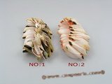 sbr006 25mm shell beads stretchy bracelet wholesale