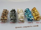 sbr011 30mm shell beads stretchy bracelet wholesale 7.5" in length