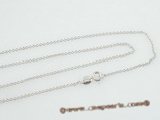 sc008 16inch 925 Sterling silver chain use for pendant