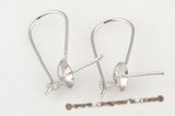 sem081 12*30mm Sterling Silver Pierce Ear Hook
