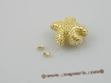 snc030 21mm gold plate starfish design clasp in wholesale