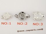 snc041 wholesale sterling silver push-in clasp lay with chinese character