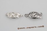 snc044 wholesale 925silver fish hook jewelry clasp