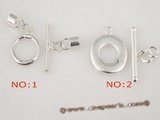 snc063 big ring toggle clasp in 925 sterling silver for wholesale