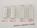 snc069 Magnetic clever oblong multi-strands clasp in wholesale price