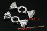 snc099 Fashion safety Sterling silver spring ring clasp in factory price