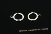 snc130 Sterling Silver Round Hoop Necklace Clasp in 17mm