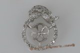 spm079 Sterling silver designer pearl pendant mounting