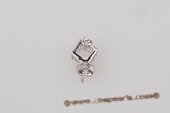 Spm096 18K White Gold Pendant setting with Diamonds