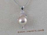 spp006 8-8.5mm freshwater pearls sterling silver pendant